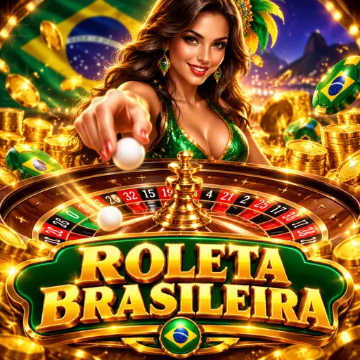 Mesa de roleta brasileira com crupiê e fichas sobre o pano