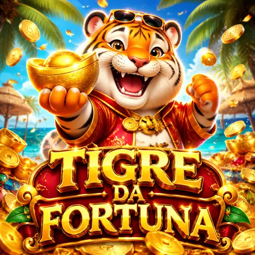 Rolos do Fortune Tiger com símbolos dourados e uma linha premiada destacada